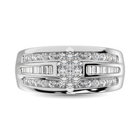 Thumbnail for 10K White Gold 1 1/2 Ct.Tw. Diamond Engagement Invisible Ring