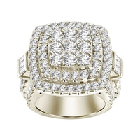 Thumbnail for LADIES RING 5 CT ROUND DIAMOND 10K WHITE GOLD