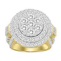 Thumbnail for LADIES RING 5 CT ROUND DIAMOND 10K YELLOW GOLD