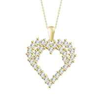 Thumbnail for LADIES PENDANT 1/4 CT ROUND DIAMOND 10K YELLOW GOLD (CHAIN NOT INCLUDED)