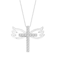 Thumbnail for 0.10CT RD DIAMONDS SET IN 10KT YELLOW GOLD LADIES PENDANT WITH CHAIN
