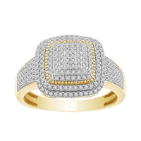 Thumbnail for LADIES RING 1/3 CT ROUND 10K YELLOW GOLD