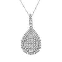 Thumbnail for LADIES PENDANT 1/4 CT ROUND DIAMOND 10K WHITE GOLD