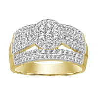 Thumbnail for LADIES RING 1 CT ROUND DIAMOND 10K WHITE GOLD