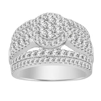 Thumbnail for LADIES RING 2 CT ROUND DIAMOND 10K YELLOW GOLD