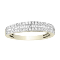 Thumbnail for LADIES BAND 1/4 CT ROUND DIAMOND 10K WHITE GOLD