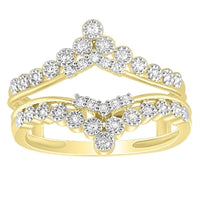 Thumbnail for LADIES ENHANCERS WRAPS 1/4 CT ROUND DIAMOND 14K YELLOW GOLD