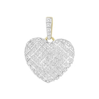 Thumbnail for LADIES PENDANT 1/4 CT ROUND DIAMOND 10K WHITE GOLD (CHAIN NOT INCLUDED)