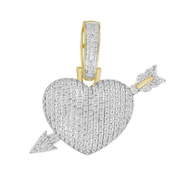 Thumbnail for LADIES PENDANT 1/2 CT ROUND DIAMOND 10K YELLOW GOLD