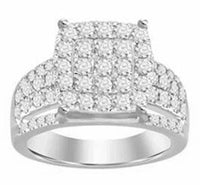Thumbnail for LADIES RING 2 CT ROUND DIAMOND 14K YELLOW GOLD