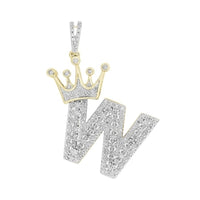 Thumbnail for MEN'S CHARM 3/8 CT ROUND DIAMOND 10K YELLOW GOLD