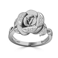 Thumbnail for LADIES RING 1/6 CT ROUND DIAMOND 10K WHITE GOLD