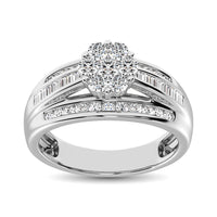 Thumbnail for 10K White Gold 1 Ct.Tw. Diamond Engagement Ring