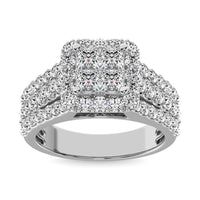 Thumbnail for 14K White Gold 2 Ct.Tw.Diamond Engagement Ring