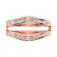 Thumbnail for Diamond 1/3 Ct.Tw. Guard Ring in 10K Rose Gold