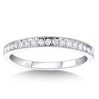 Thumbnail for Lovecuts 14K White Gold 1 Ct.Tw.Diamond Bridal Invisible Ring