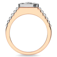 Thumbnail for Diamond 1/2 Ct.Tw. Mens Fashion Ring in 10K Two Tone Gold