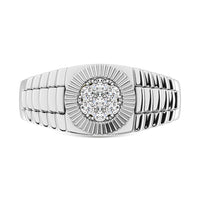 Thumbnail for Diamond 1/4 Ct.Tw. Mens Fashion Ring in 10K White Gold