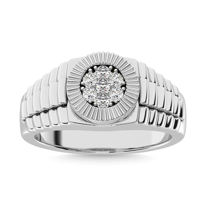 0.98ct Mens Rolex Diamond Ring 18kt Yellow & White Gold – JEWELFORMEBLUE