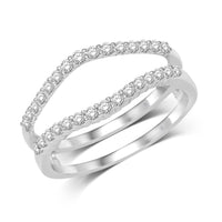 Thumbnail for 14K White Gold 1/3 Ct.Tw. Diamond Guard Ring