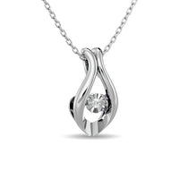 Thumbnail for Diamond 1/50 ct tw Fashion Pendant in Sterling Silver
