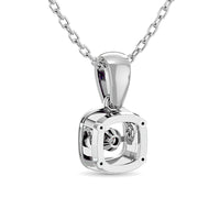 Thumbnail for Diamond Shimmering Pendant 1/50 ct tw Round-cut in Sterling Silver