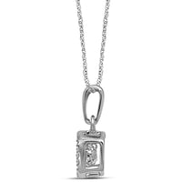 Thumbnail for Sterling Silver Moving Diamond Accent Fashion Pendant