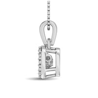Thumbnail for Sterling Silver Moving Diamond Accent Fashion Pendant