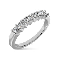 Thumbnail for Diamond 1/5 Ct.Tw. 7 Stone Band in 14K White Gold