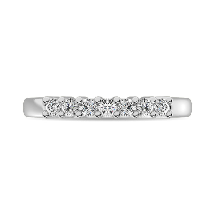 Diamond 1/5 Ct.Tw. 7 Stone Band in 14K White Gold