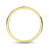 Thumbnail for 14K Yellow Gold Diamond 1/4 Ct.Tw. Men's Machine Band