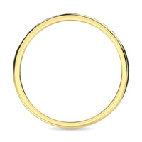 Thumbnail for 14K Yellow Gold 1/4 Ct.Tw. Diamond Mens Machine Band