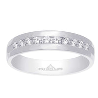 Thumbnail for 10K White Gold 1/2 Ct.Tw. Diamond Mens Machine Band