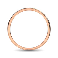 Thumbnail for Diamond 1 Ct.Tw. Channel Set Machine Band in 10K Rose Gold