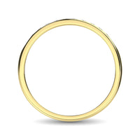 Thumbnail for Diamond 1 Ct.Tw. Mens Machine Band in 10K Yellow Gold
