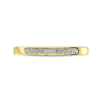Thumbnail for 14K Yellow Gold 1/3 Ct.Tw. Diamond Ladies Machine Band