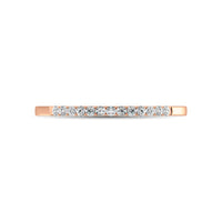 Thumbnail for Diamond 1/5 Ct.Tw. Ladies Wedding Band in 10K Rose Gold