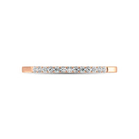 Thumbnail for Diamond 1/3 Ct.Tw. Ladies Machine Band in 14K Rose Gold