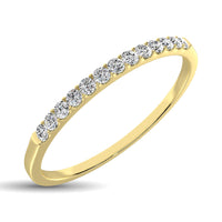 Thumbnail for 14K Yellow Gold 1/3 Ct Diamond Ladies Machine Band