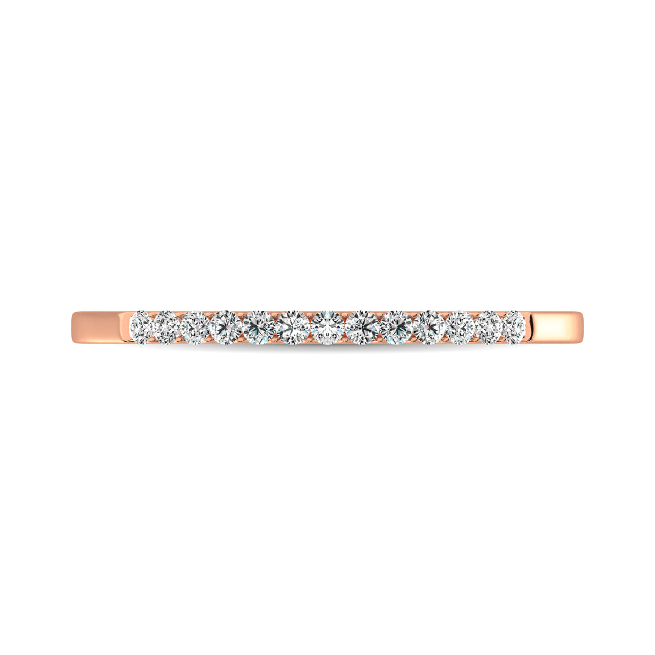 14K Yellow Gold 1/2 Ct Diamond Ladies Machine Band