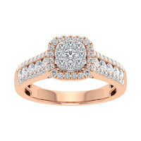 Thumbnail for Diamond 7/8 Ct.Tw. Fashion Ring in 14K Rose Gold
