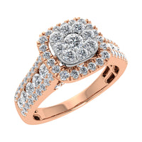 Thumbnail for Diamond 7/8 Ct.Tw. Fashion Ring in 14K Rose Gold