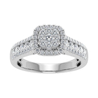 Thumbnail for Diamond 7/8 Ct.Tw. Fashion Ring in 14K White Gold