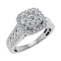 Thumbnail for Diamond 7/8 Ct.Tw. Fashion Ring in 14K White Gold