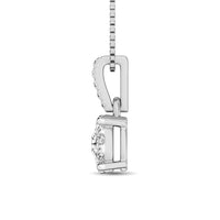 Thumbnail for 14K White Gold 1/3 Ct.Tw. Diamond Fashion Pendant