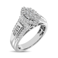 Thumbnail for Marquise Shape 1/2 Ctw Diamond Engagement Ring