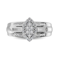 Thumbnail for 14K White Gold 1/2 Ct.Tw. Diamond Engagement Ring