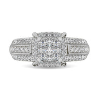 Thumbnail for Diamond 1 Ct.Tw. Engagement Ring in 10K White Gold