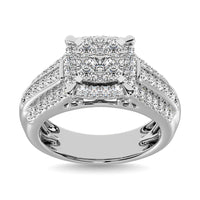 Thumbnail for Diamond 1 Ct.Tw. Engagement Ring in 10K White Gold