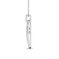 Thumbnail for Diamond 1/4 Ct.Tw. Cross Pendant in 10K White Gold